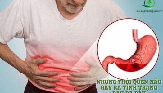 Những Thói Quen Xấu Gây Ra Tình Trạng Đau Dạ Dày