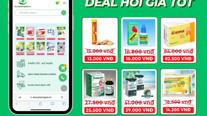 Tuần Mới - Ưu Đãi Lớn! Giảm Giá Sốc 6 Sản Phẩm Hot!