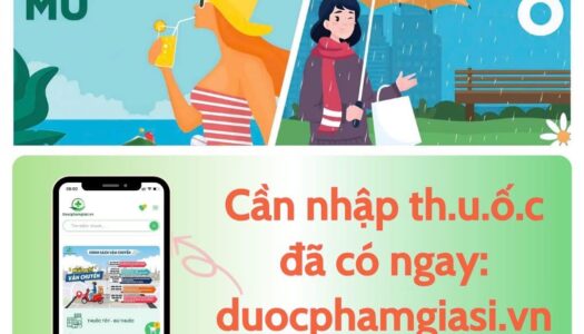 Nắng đã có mũ, Mưa đã có ô - Cần nhập thuốc đã có duocphamgiasi.vn