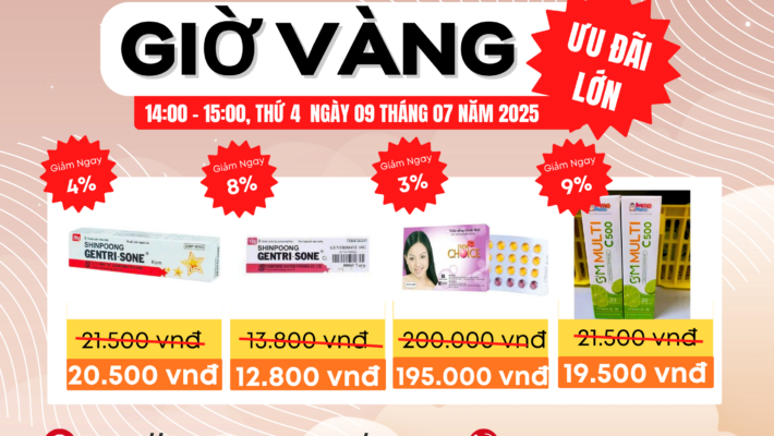 THỨ 4 ĐÃ ĐẾN – GIỜ VÀNG CHỈ CÓ TẠI DUOCPHAMGIASI.VN