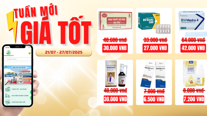 TUẦN MỚI - ƯU ĐÃI MỚI