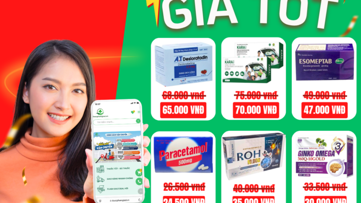 Tuần Mới - Ưu Đãi Lớn! Giảm Giá Sốc 6 Sản Phẩm Hot