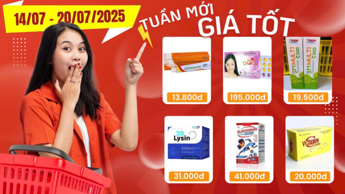 Tuần Mới - Ưu Đãi Lớn! Giảm Giá Sốc 6 Sản Phẩm Hot