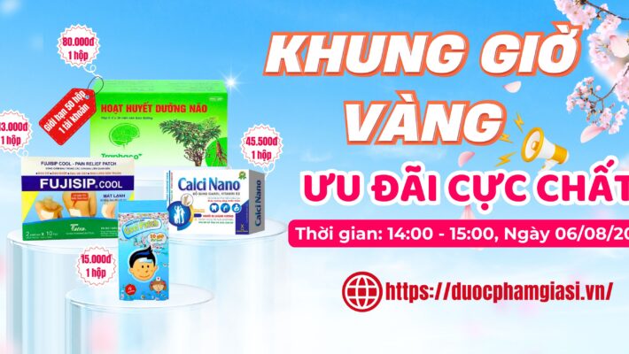 THỨ 4 ĐÃ ĐẾN – GIỜ VÀNG CHỈ CÓ TẠI DUOCPHAMGIASI.VN