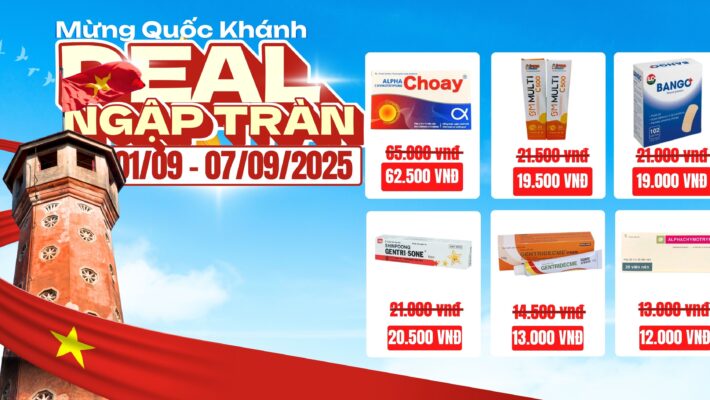 MỪNG QUỐC KHÁNH – DEAL NGẬP TRÀN