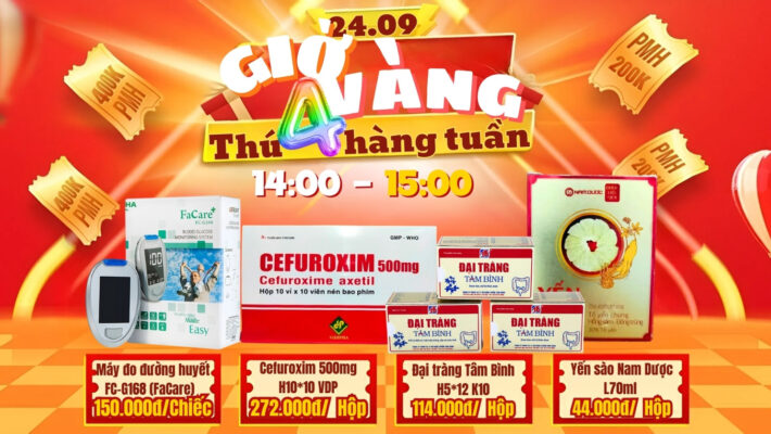 THỨ 4 ĐÃ ĐẾN – GIỜ VÀNG CHỈ CÓ TẠI DUOCPHAMGIASI.VN