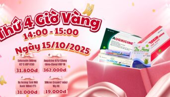 THỨ 4 ĐÃ ĐẾN – GIỜ VÀNG CHỈ CÓ TẠI DUOCPHAMGIASI.VN