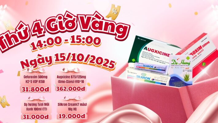 THỨ 4 ĐÃ ĐẾN – GIỜ VÀNG CHỈ CÓ TẠI DUOCPHAMGIASI.VN
