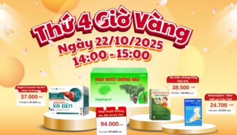 THỨ 4 GIỜ VÀNG - ƯU ĐÃI CỰC LỚN