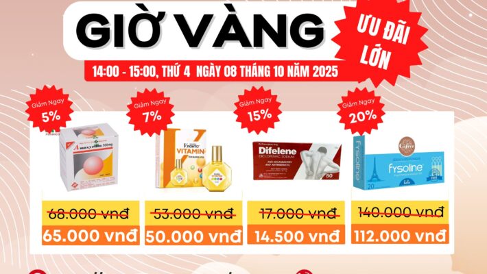 THỨ 4 GIỜ VÀNG – NGẬP TRÀN QUÀ TẶNG