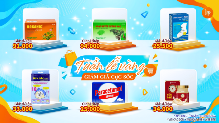 TUẦN LỄ VÀNG – GIẢM GIÁ CỰC SỐC