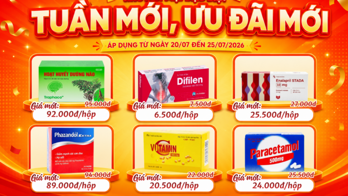 TUẦN MỚI - ƯU ĐÃI MỚI