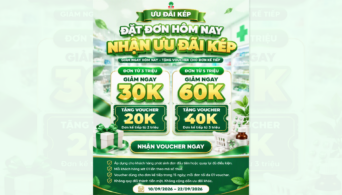🏪  ĐẶT ĐƠN HÔM NAY — NHẬN ƯU ĐÃI KÉP