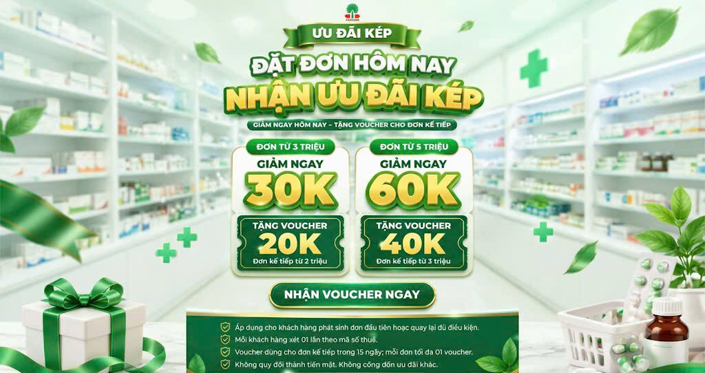 🏪  ĐẶT ĐƠN HÔM NAY — NHẬN ƯU ĐÃI KÉP