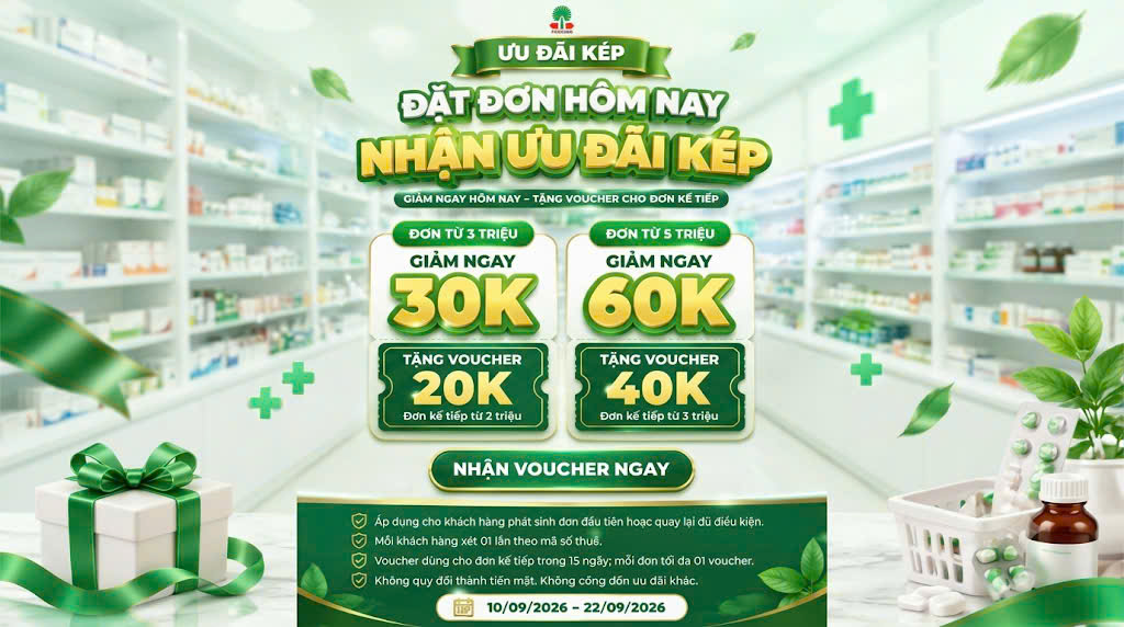 🏪  ĐẶT ĐƠN HÔM NAY — NHẬN ƯU ĐÃI KÉP